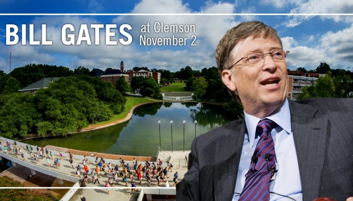 Bill Gates at Clemson